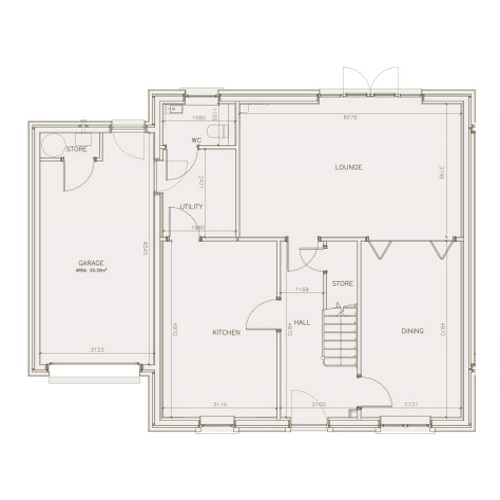 Caddon ground floor floorplan
