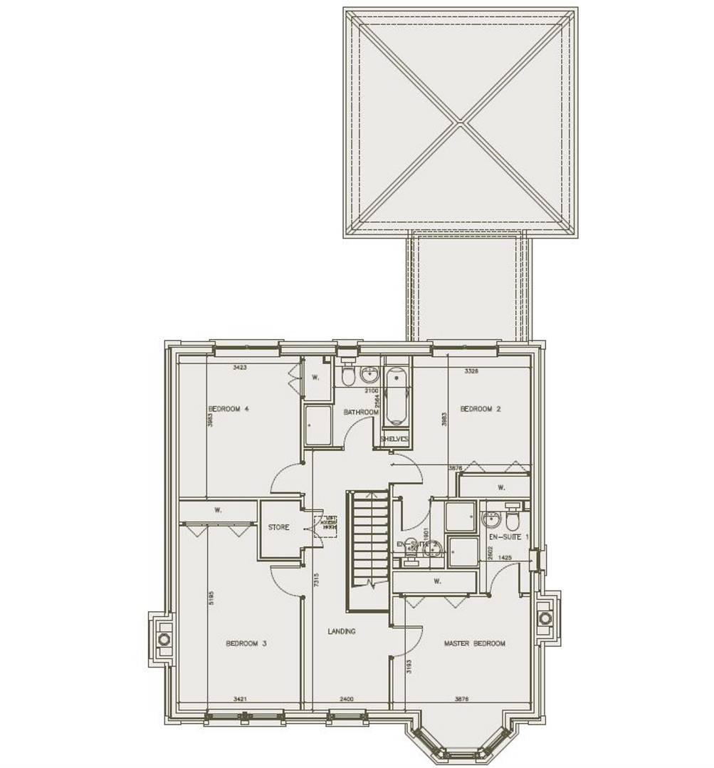 Ettrick first floor plan