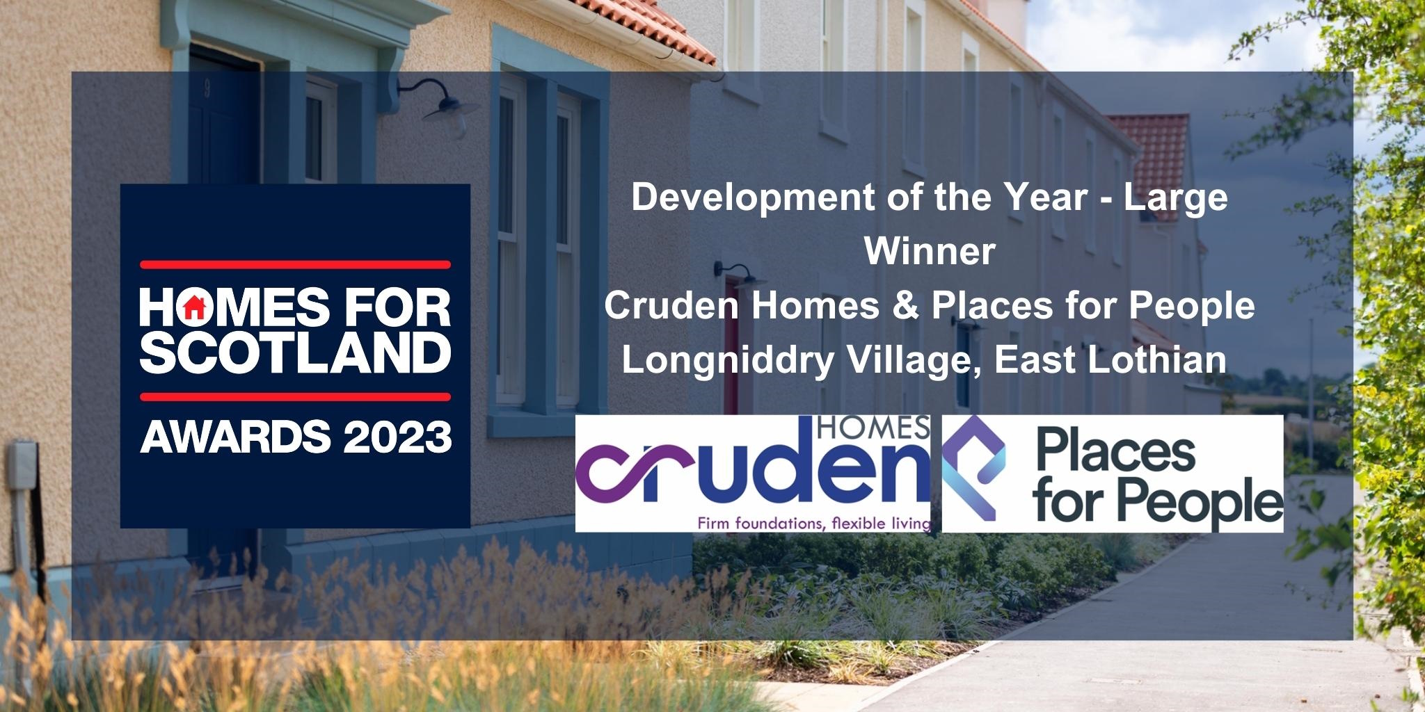 Homes For Scotland Large Development of the Year 2023