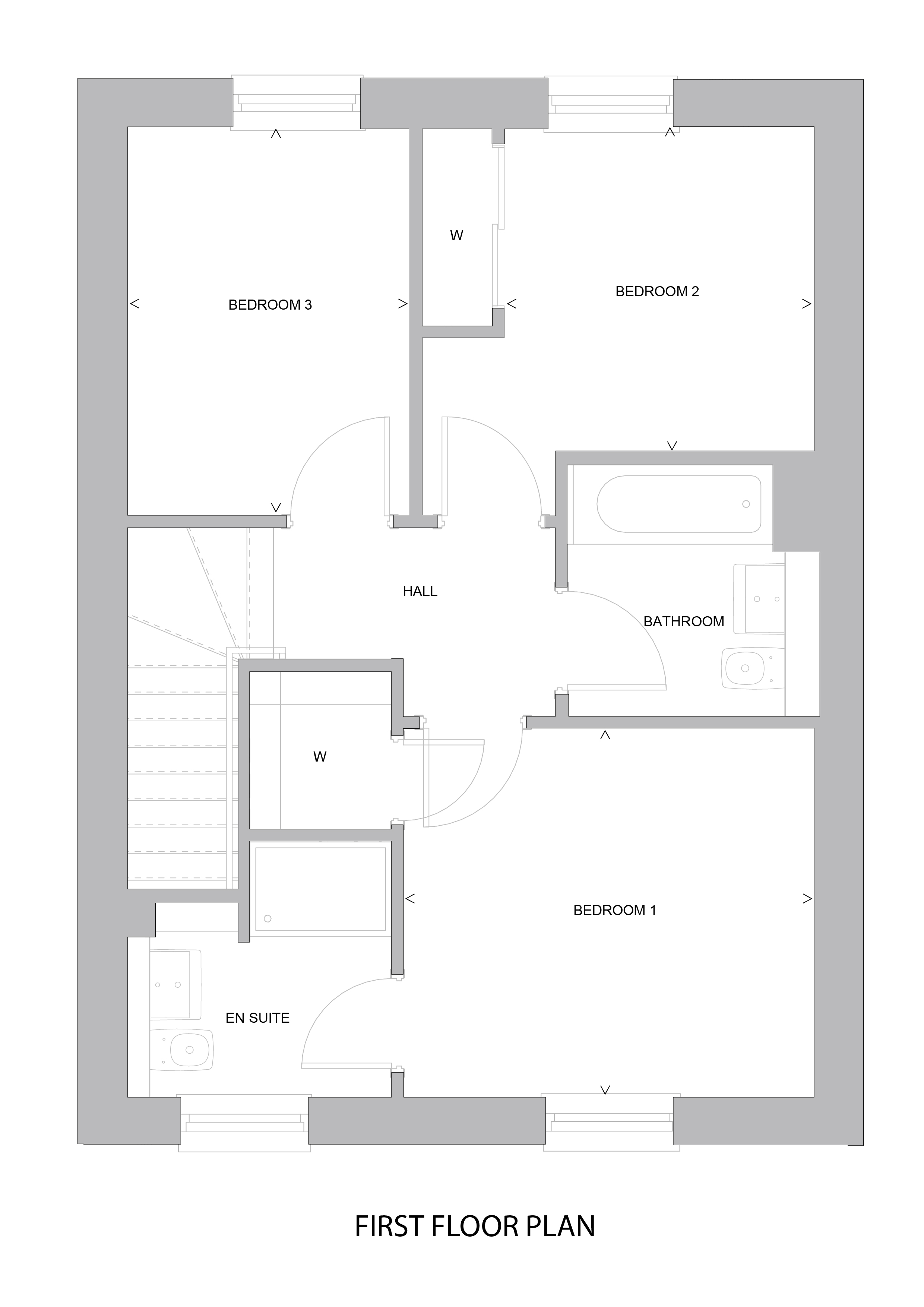 Drummore first floor plan