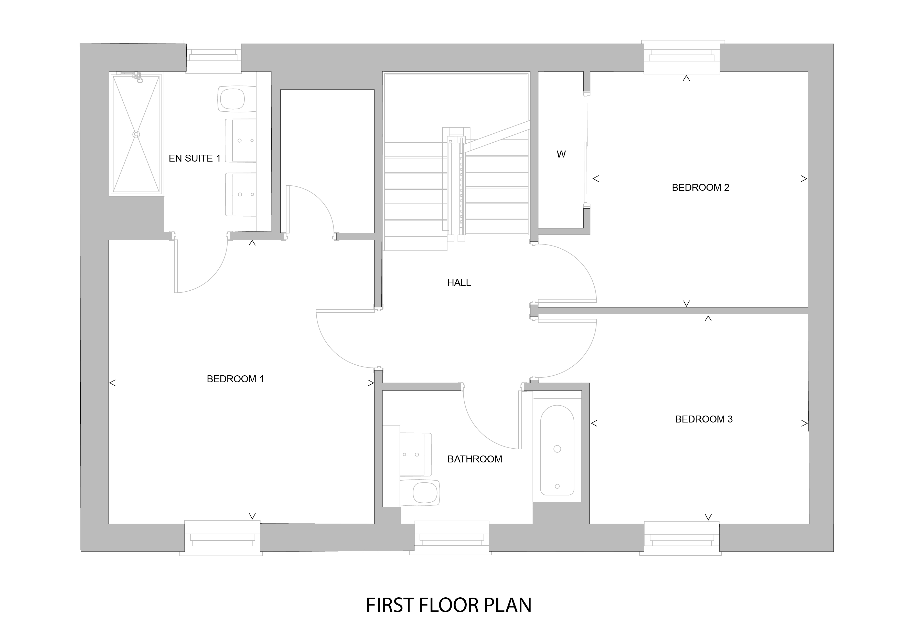 Kingston first floor plan