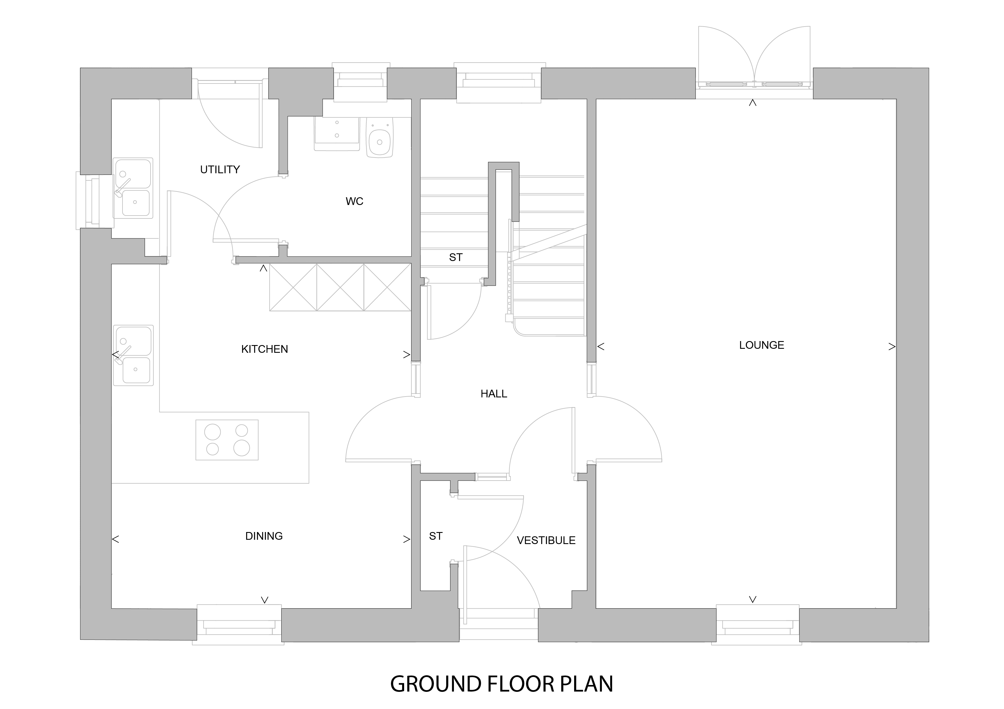 Kingston ground floor plan
