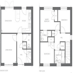 Bonaly house type floorplan