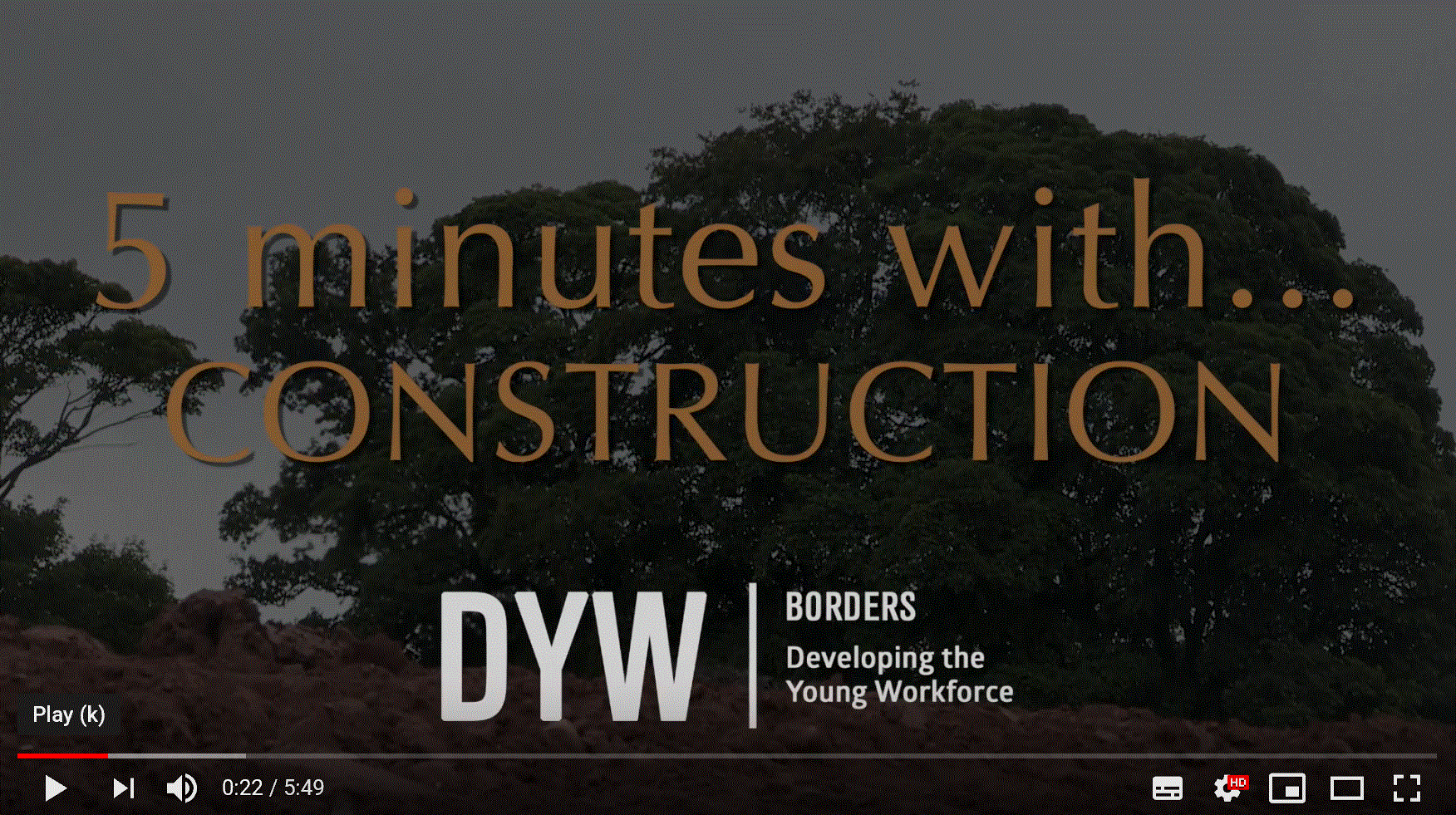 5 minutes in construction video