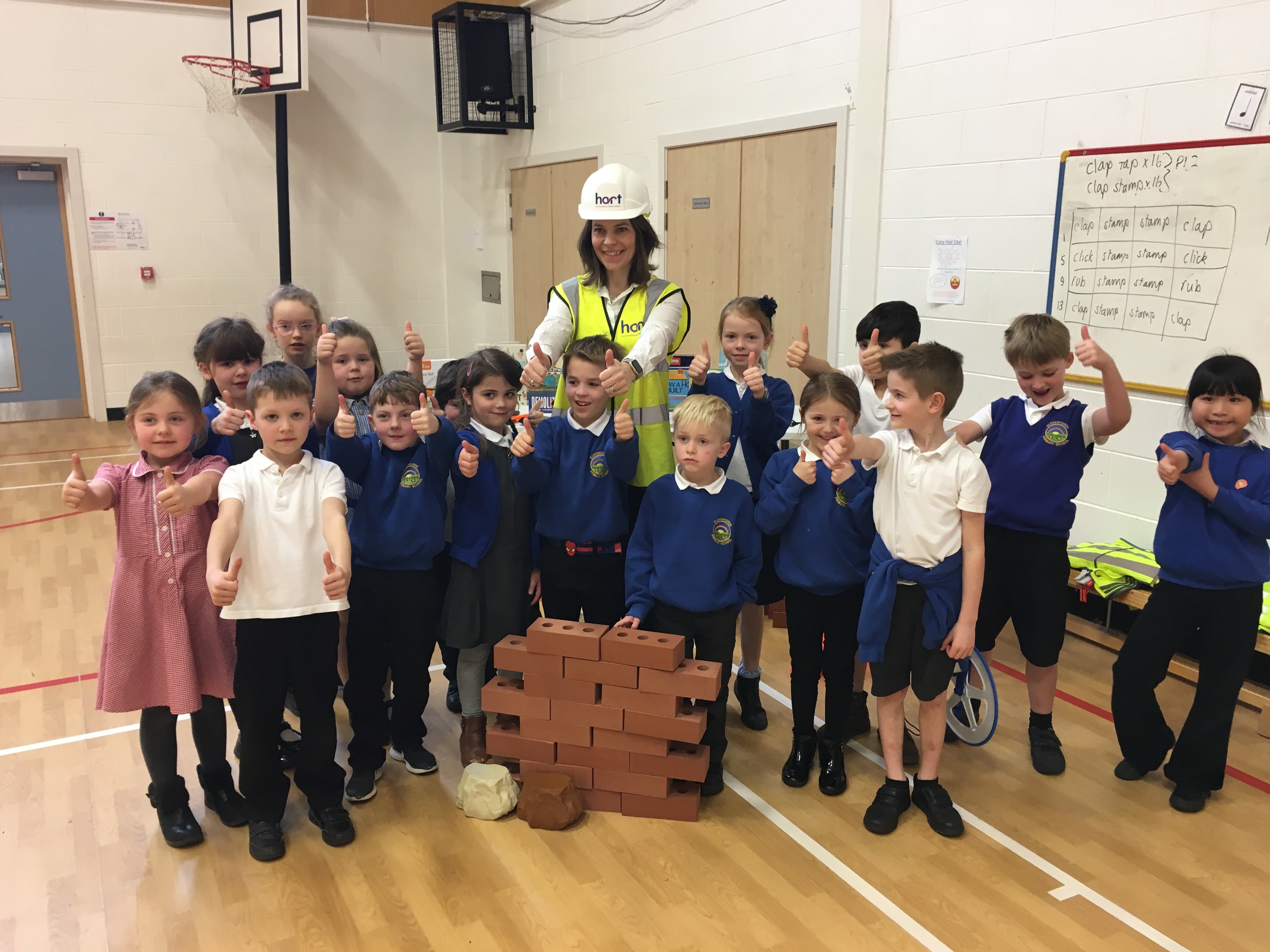 Construction in a box at Clovenfords Primary School
