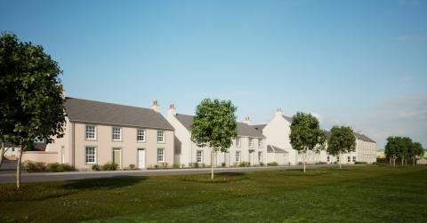 Longniddry Village phase 2 planning CGI